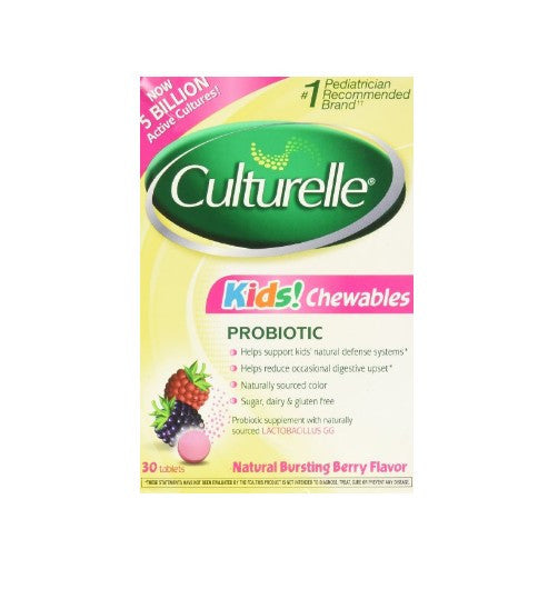 Culturelle Kids Chewables Natural Bursting Berry Flavor